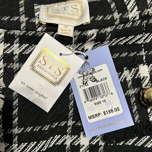 STS mini lined skirt